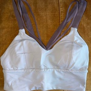 lululemon pushing limits strappy sports bra *DISCONTINUED STYLE